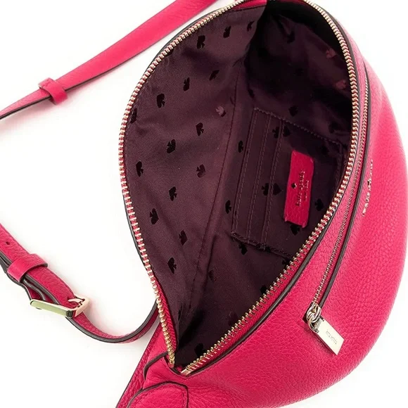 NWT Kate Spade Leila Belt Bag Fanny Pack Pebbled Leather  display picture 1